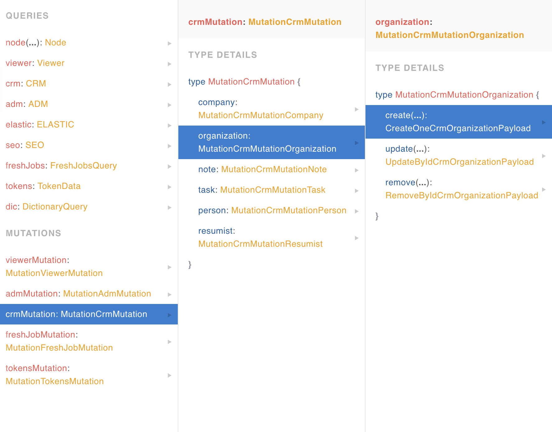 Namespaces-types